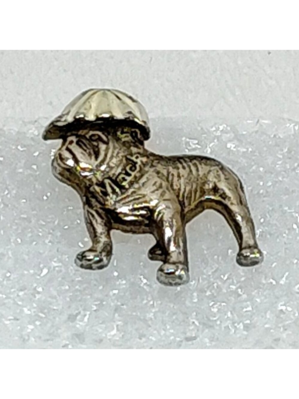 Mack Truck Bulldog Gold Tone Lapel Pin Vintage Collectible Missing Clip 1" X 1"